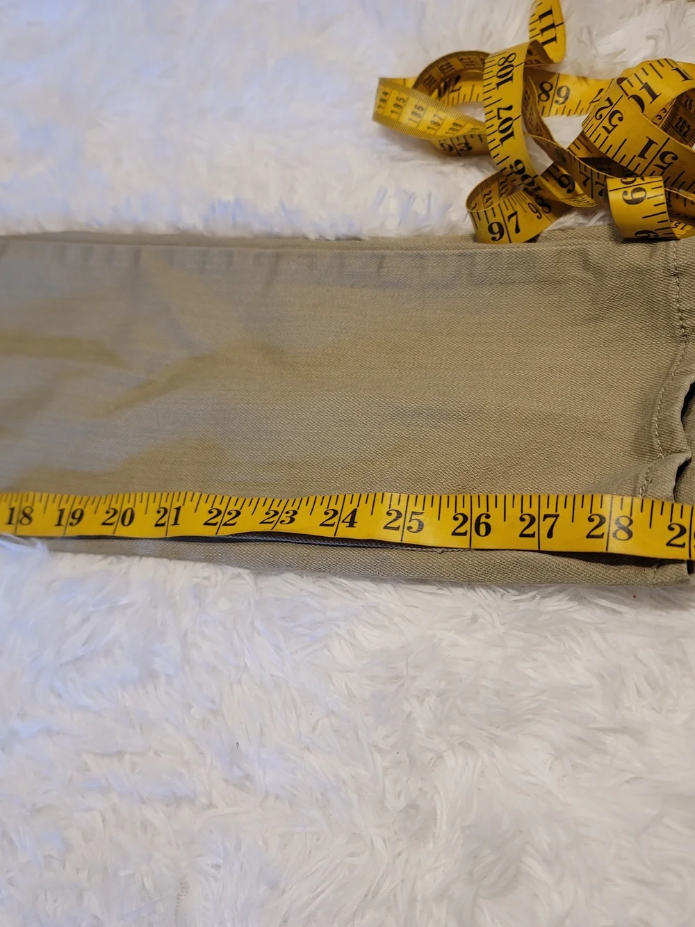 Empyre Surplus Co Skeletor Skinny Jeans in Khaki Tan Wize 28